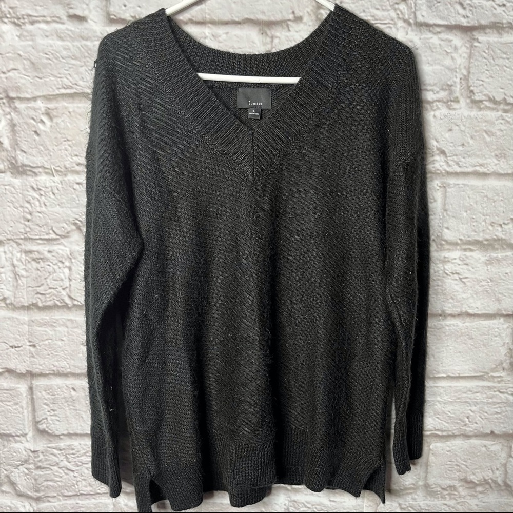 Lumiere Black Sweater Womens‎ Size Large